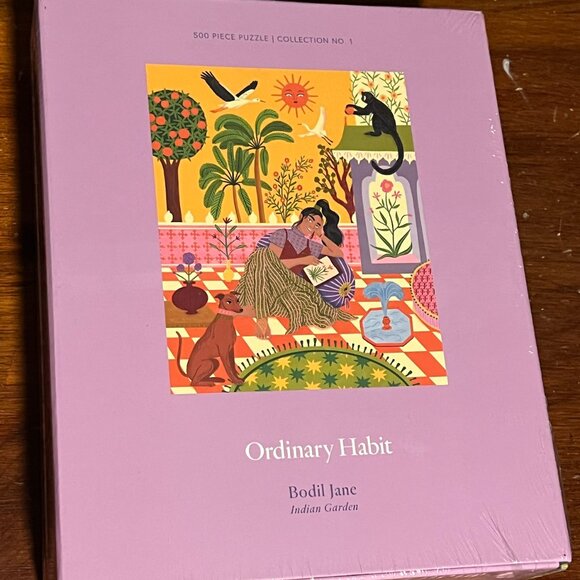 Anthropologie Ordinary Habit Bodil Jane Puzzle SEALED NEW - Picture 3 of 3